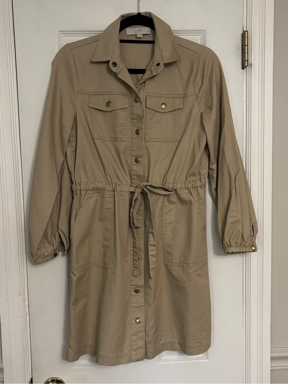 Loft Khaki Dress